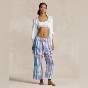 Plaid Cotton Pajama Pant
Polo Ralph Lauren women’s size M